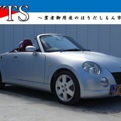 ■598★ダイハツ　コペン　アクティブトップ（平成19年）★赤革...