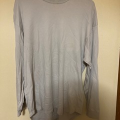 長袖　グレー　Lサイズ