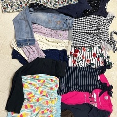 超激安！女の子服120-130 17枚&おまけ5点　まとめ売り　...