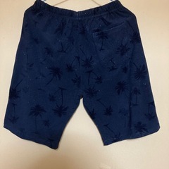 メンズ　セットアップ　紺色　半袖　Lサイズの画像