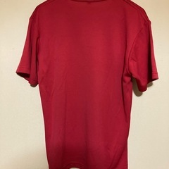 メッシュ　メンズ　赤色　Mサイズの画像