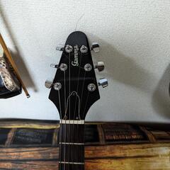 エレキギター　Vタイプの画像