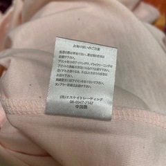 新品未使用メンズH.O.B ピンクTシャツピンクTシャツの画像