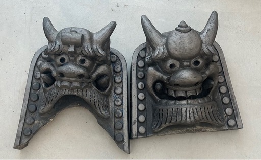 鬼瓦2個セット