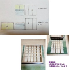 府中家具　紫檀　和箪笥　洋箪笥　3点セットの画像