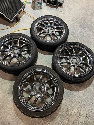 15インチ、メッキホイール