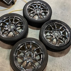 15インチ、メッキホイール