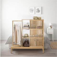 IKEA NORDKISA ノールドシーサ オープンワードローブ...