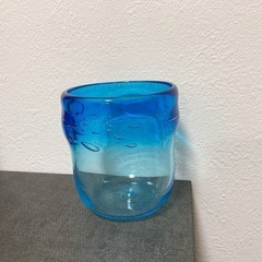 琉球ガラス　グラス　気泡入り♡2つセットの画像