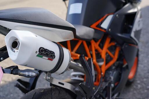 KTM RC125 マフラー改 現車確認だけでもOK (オールドピストン KTM RC125 マフラー改 現車確認だけでもOK (オールドピストン