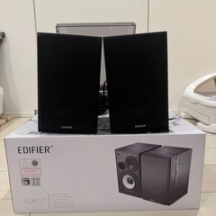 レコードプレーヤー＋スピーカーセットの画像
