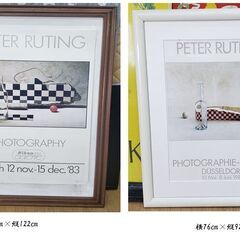 i8　PETER RUTING ピータールーティング　ヴィンテージ　ポスター2枚の画像
