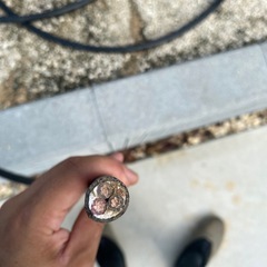 鉄くず　鍋　銅線　物干し竿 
