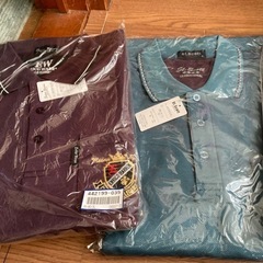 【新品未開封】3L ポロシャツ3着　L Lズボン　の画像