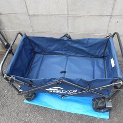 【配送出来ます】簡単ワンタッチ FIELDOOR フィールドア キャリーワゴン ワイルドマルチキャリー（近くなら配送も可能です。宅配もお問合せ下さい）の画像