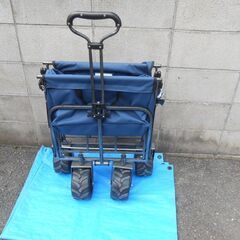 【配送出来ます】簡単ワンタッチ FIELDOOR フィールドア キャリーワゴン ワイルドマルチキャリー（近くなら配送も可能です。宅配もお問合せ下さい）の画像