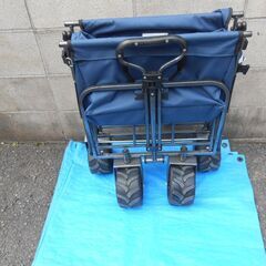 【配送出来ます】簡単ワンタッチ FIELDOOR フィールドア キャリーワゴン ワイルドマルチキャリー（近くなら配送も可能です。宅配もお問合せ下さい）の画像