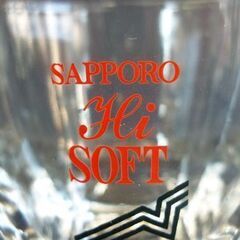 ☆東洋ガラス バロー 7オールド ロックグラス SAPPORO Hi SOFT 6点セット サッポロハイソフト 214ml オールドファッションドグラス 酒器 札幌 北20条店の画像