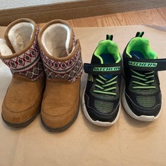 １５〜１７センチ靴の画像