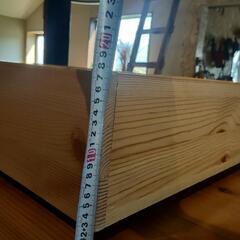 無印良品　パイン材ベッド下収納2個セットでの画像