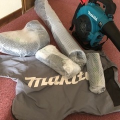 マキタ純正ブロアー＆集塵機　36v仕様、１８Vx２個使用の画像