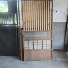 障子ガラス戸