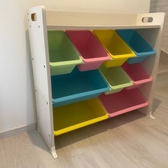 キッズ収納ラックの中古が安い！激安で譲ります・無料であげます