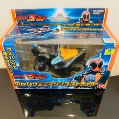 新品未開封　仮面ライダーゴーストプルバックミニマシンゴーストライカー2個セットの画像
