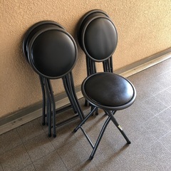 折りたたみのイス　5脚まで　【レンタル】