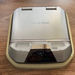 ALPINE。フリップダウンモニター 9インチ。TMX-R900。