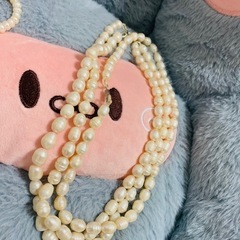 真珠ネックレス6本セット、単品購入も可能