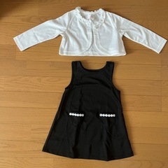 入学式　ワンピースセット　90㌢
