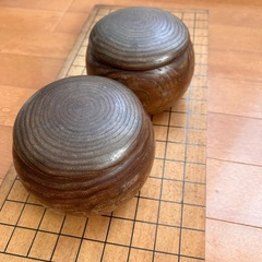 折り畳み式 木製　囲碁セットの画像