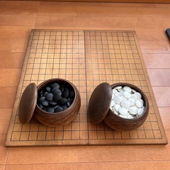 折り畳み式 木製　囲碁セット