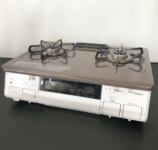 パロマ★ガスコンロ あじわざ IC-N86BHA-R 都市ガス用 Paloma 中古