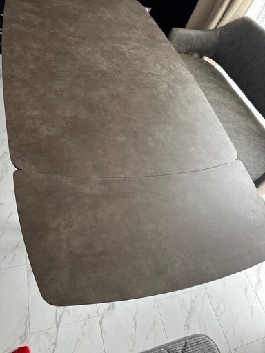 セラミック大型ダイニングテーブル