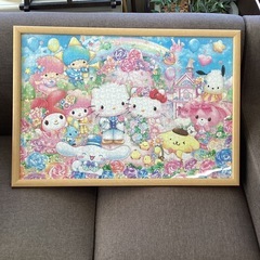 美原店　完成品　パズル　サンリオ　キティ　ダニエル　ポチャッコ　...