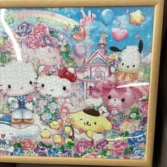 美原店　完成品　パズル　サンリオ　キティ　ダニエル　ポチャッコ　ポムポムプリン　キキララ　マイメロ　ぼんぼんりぼんの画像