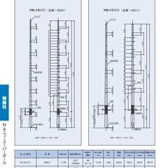 無線用【重荷重】鋼管柱　NAスーパーポール　HK-15　11.8ｍ　地上高9.760ｍ　根枷２個付きの画像