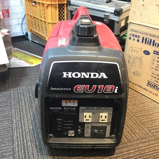 【店頭引取限定】【中古】【現状販売】HONDA インバーター発電機 80,300円(税込)