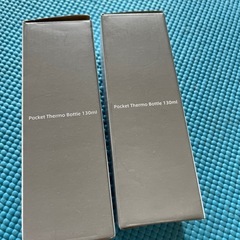 新品未使用　ステンレス携帯ボトル2個