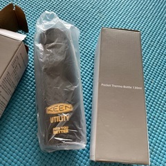 新品未使用　ステンレス携帯ボトル2個の画像