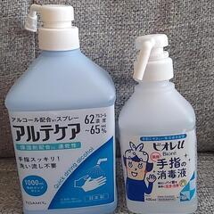 [取引先決定]手指アルコール液の画像