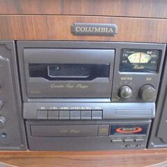 動作OK コロンビア マルチステレオ GP-60 CD/レコード/カセットテープ/ラジオ COLUMBIA コロムビア オーディオ 札幌市 白石店の画像