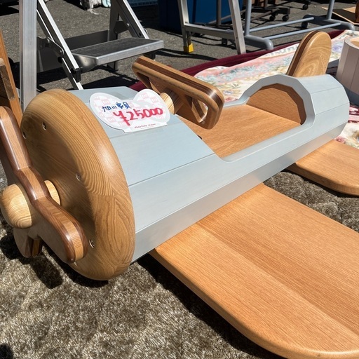 ☆未使用☆飛行機型　遊具　旭川家具　いさみや