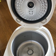 コーナン オリジナル PortTech 5.5合炊き マイコン炊飯器 ホワイト PJD-M550（W）の画像