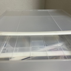 ＰＰ収納ケース引出式横ワイド・小の画像