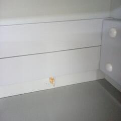 ★ジモティ割あり★  ワードロープ グレー H78×D60×W206 クリーニング済み OJ5677の画像