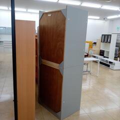 ★ジモティ割あり★  ワードロープ グレー H78×D60×W206 クリーニング済み OJ5677の画像