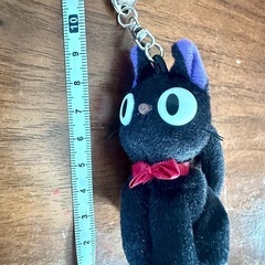 魔女の宅急便　黒猫ジジキーホルダーの画像